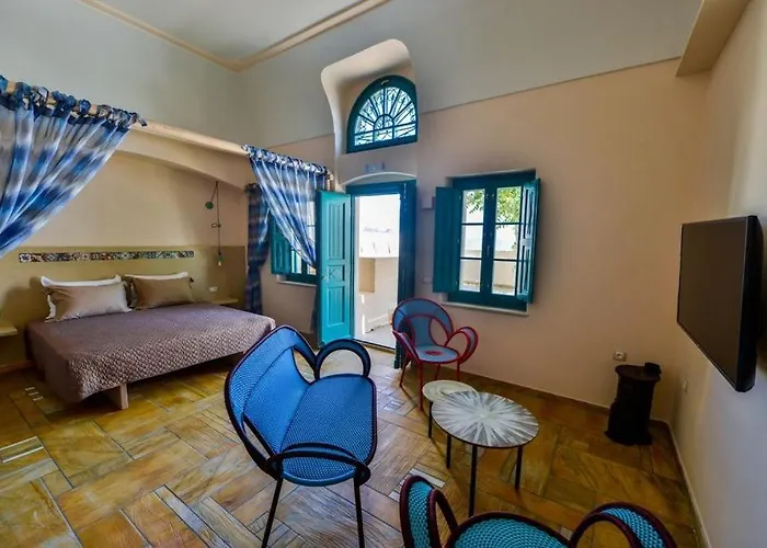 Beautiful Santorini 2 Bedrooms Elite Amazing Sea Views * イア